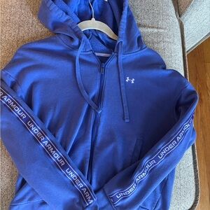 Under Armour Women’s Zip-Up Blue Sweater